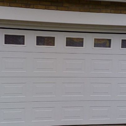Large Garage Door